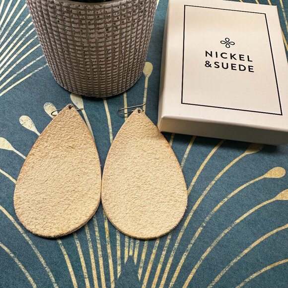 Large CDLC Nickel & Suede - Picture 3 of 4